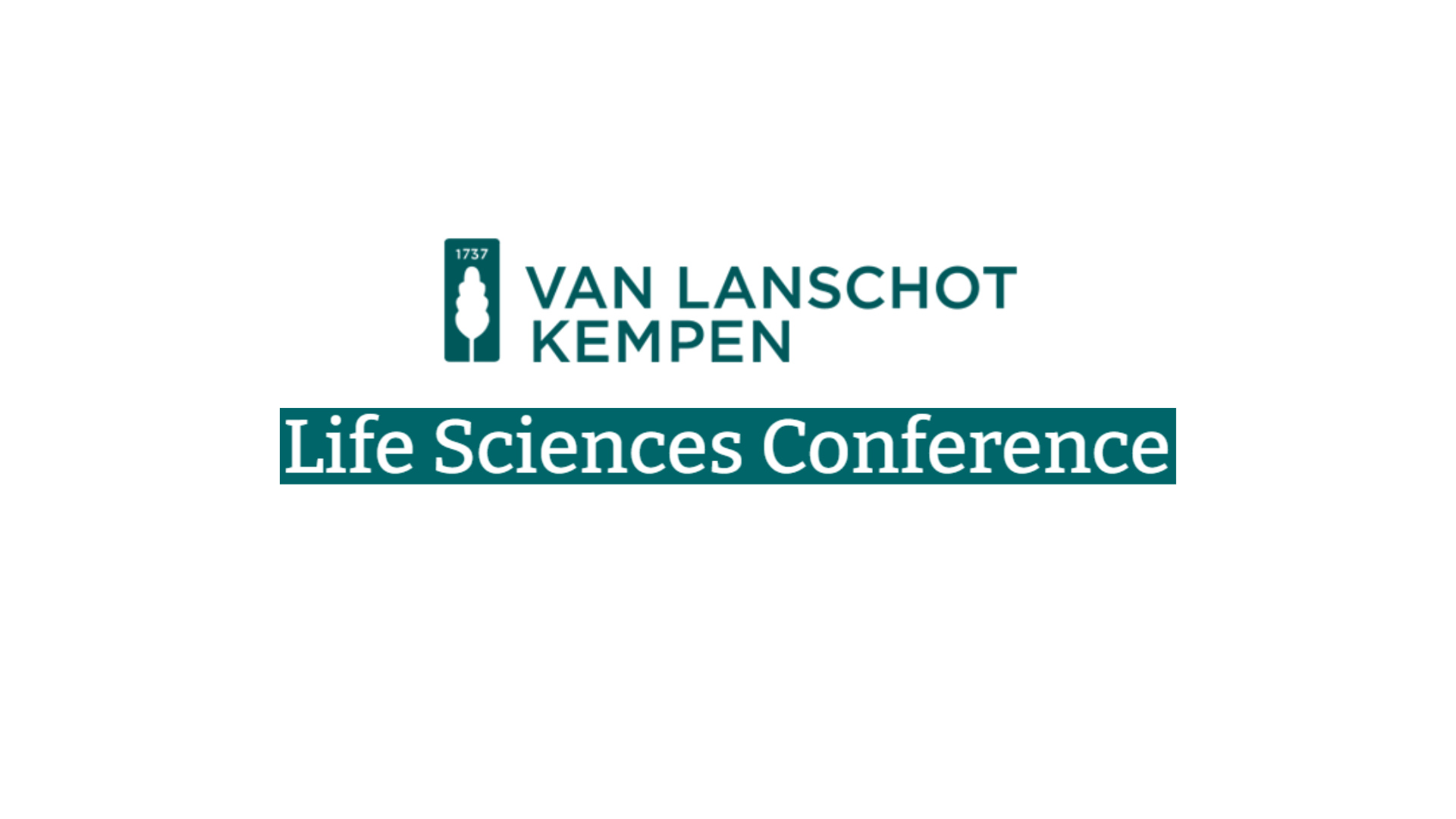 Kempen – Life Sciences Conference